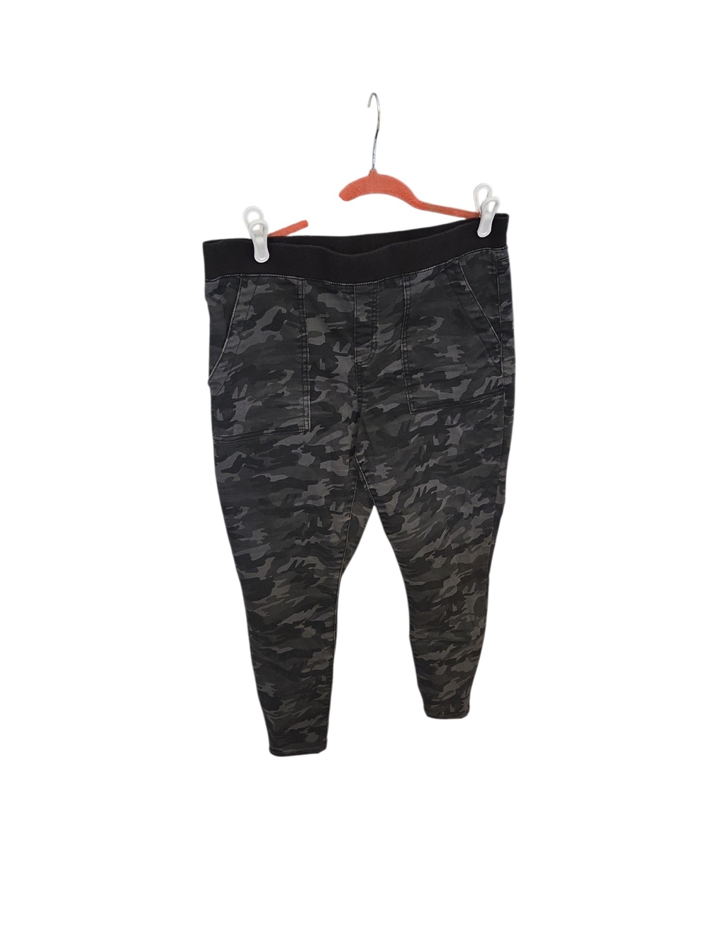 No Boundaries Black Gray Camo Jogger Pants